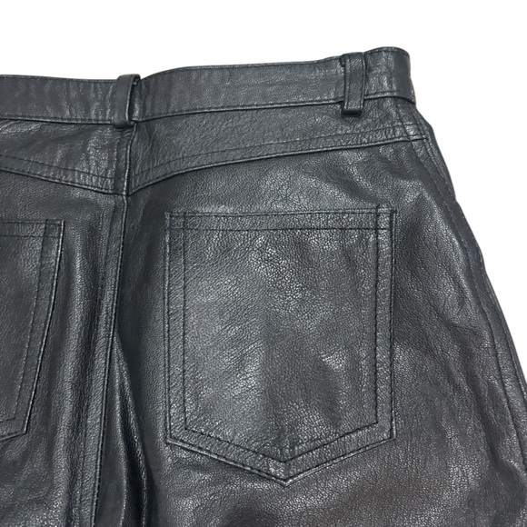Vintage Genuine Leather Women’s Size 8 Limited Edition Straight Leg Pants - Picture 13 of 13